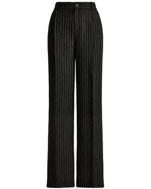 Ralph Lauren Pantaloni A Palazzo - Nero