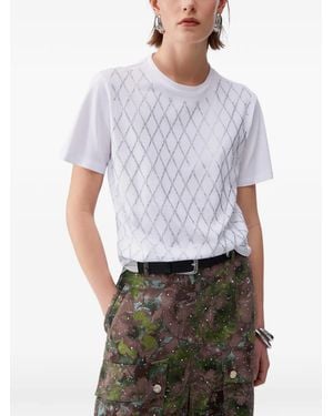 Liu Jo Cotton T-Shirt - White