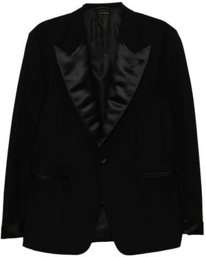Tom Ford Single-Breasted Suit - Black