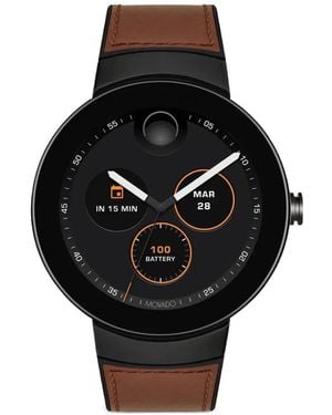 Movado Connect Museum 42Mm Watch - Black