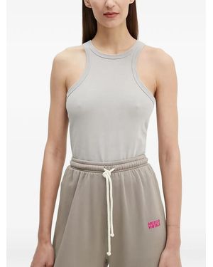 Samsøe & Samsøe Crew-Neck Tank Top - Grey