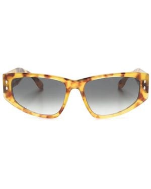 Isabel Marant Tortoiseshell Sunglasses - Yellow