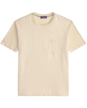 Ralph Lauren Pocket Crew Neck T-Shirt - Natural