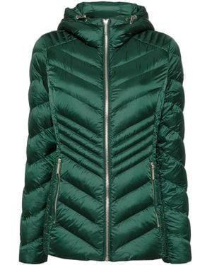 MICHAEL Michael Kors Packable Puffer Jacket - Green