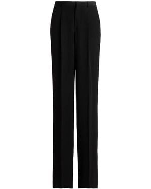 Ralph Lauren Acklie Tailored Wool Trousers - Black