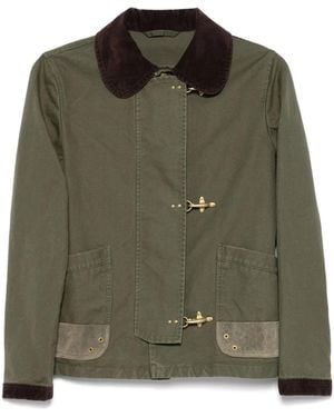 Fay Canvas Jacket - Green
