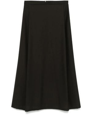 Fabiana Filippi Pleated Midi Skirt - Black