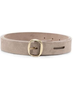 Barbara Bui Suede Belt - Grey