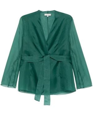 Antonelli Elia Sheer Jacket - Green
