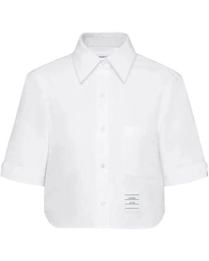 Thom Browne ショートスリーブ シャツ - ホワイト