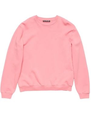 Acne Studios Logo Sweatshirt - Pink
