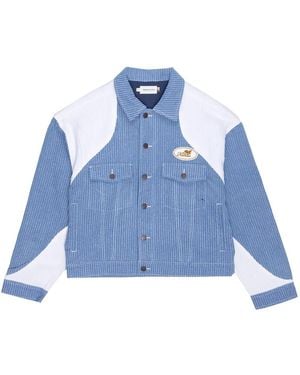 Honor The Gift Panel Corduroy Trucker Jacket - Blue