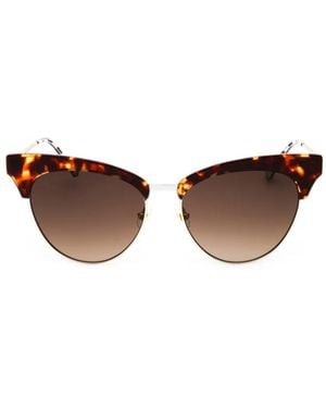 Kate Spade Alvi Cat-Eye Sunglasses - Brown