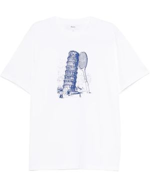 Palmes Tower Tシャツ - ホワイト