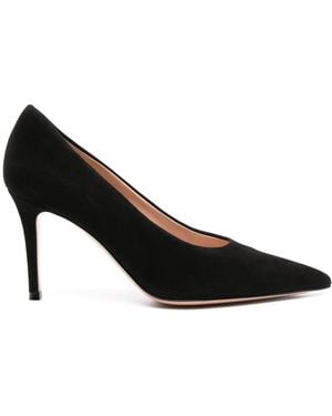 Gianvito Rossi Escarpins Gianvito 70 Mm En Daim - Noir