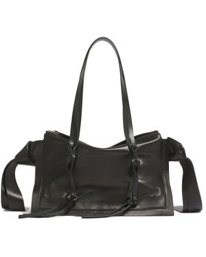Marni Knotted-Ties Shoulder Bag - Black