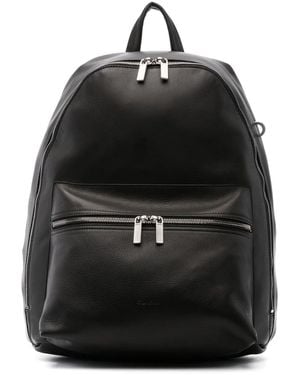 Rick Owens Rucksack aus Leder - Schwarz