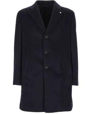 L.B.M. 1911 Button Coat - Blue