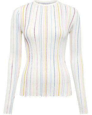 Gabriela Hearst Striped T-Shirt - White