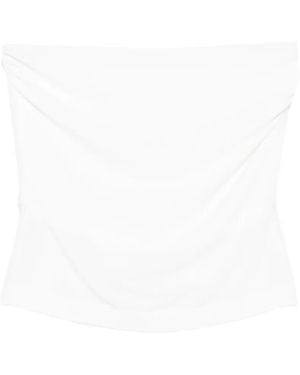 Norma Kamali Tube Top - White