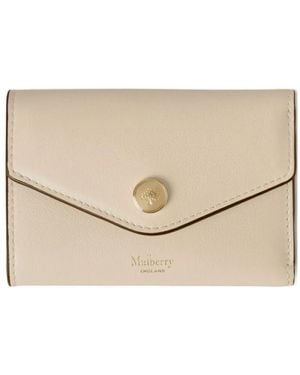 Mulberry Folded Multi-Card Wallet - Natural