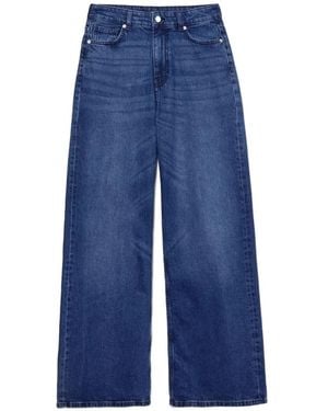 Sisley Wide-Leg Jeans - Blue
