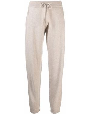 Lisa Yang Drawstring Cashmere Track Pants - Natural
