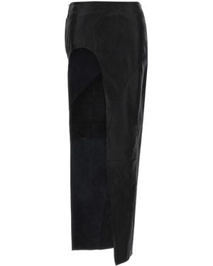 retroféte Tash Maxi Skirt - Black