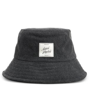 Ami Paris Ami Bucket - Black