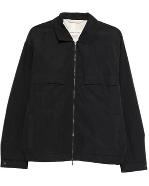A Kind Of Guise Embu Patch Pocket Zip Jacket - Black