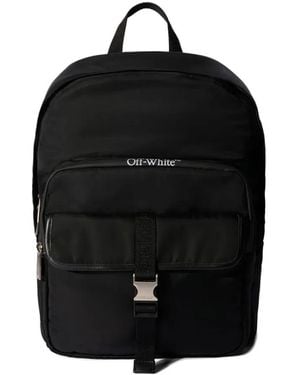 Off-White c/o Virgil Abloh Rucksack mit Logo-Schnalle - Schwarz