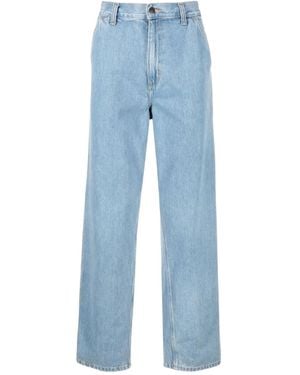 Carhartt Jeans mit Bleach-Effekt - Blau