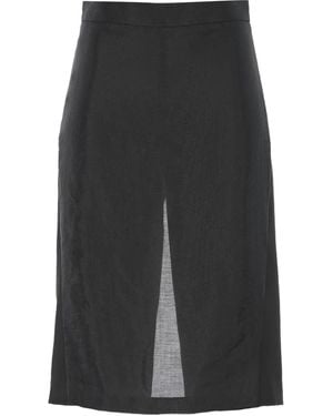 Pushbutton Transparenter Rock - Grau