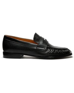 LILI CURIA Frances Penny Loafers - Black