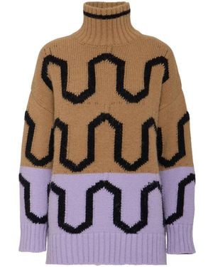 La DoubleJ Gestrickter Pullover - Natur