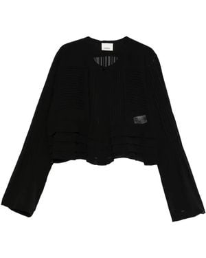 Isabel Marant プリーツ ブラウス - ブラック