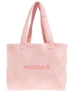 Hunza G Sac Cabas Sunny En Tissu Éponge - Pink