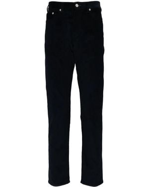 Paul Smith Corduroy Tapered Trousers - Black