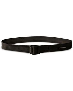 C.P. Company Buckle-Fastening Belt - White