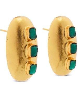 FENOMENA Boucles D'Oreilles Havana Glow - Yellow