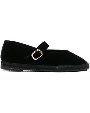 Manebí X Alex Rivière Studio Ella Ballet Flats - Black