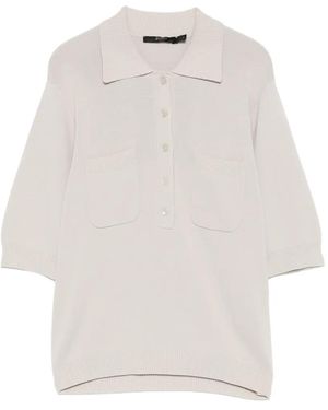 Seventy Chest-Pocket Polo Shirt - White