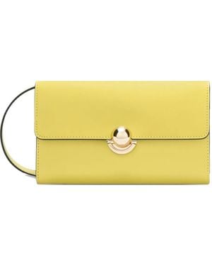 Furla Grand Sac À Bandoulière Sfera À Design Rectangulaire - Jaune