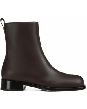 Sergio Rossi Flemish Ankle Boots - Black