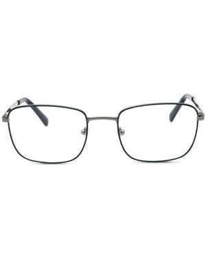 Guess Lunettes De Vue À Monture Rectangulaire - White