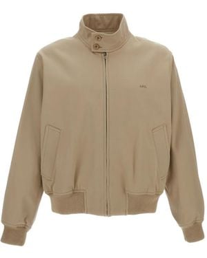 A.P.C. Zip-Up Bomber Jacket - Natural
