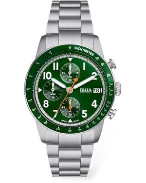 Fossil Sport Tourer 42Mm Watch - Green