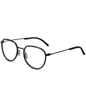 Porsche Design Round-Frame Glasses - Black