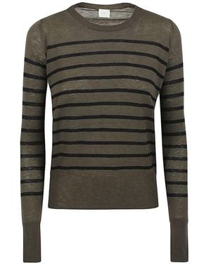 C.T.Plage Striped Sweater - Green