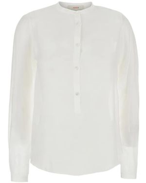 Jucca Buttoned Blouse - White